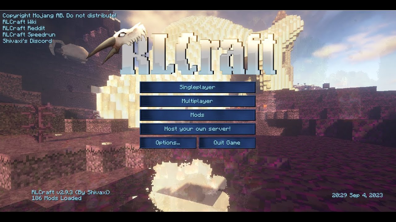 RLCRAFT CON GLI SPECT - YouTube