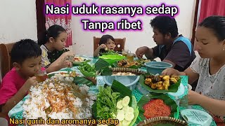 CARAKU MASAK NASI UDUK GURIH , LEMBUT WANGI TIDAK KALAH DENGAN JUALAN