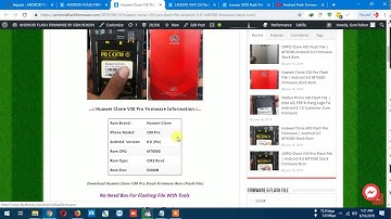 Download Huawei Clone V30 Pro Firmware Android 9.0 MT6580  Stock Rom