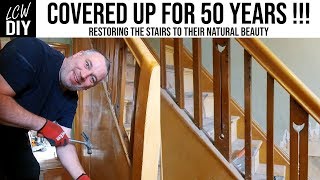 Removing Hardboard Panels from Stairs After 50 Years!! - DIY Vlog #23 by LCW DIY 13,515 views 5 years ago 12 minutes, 31 seconds