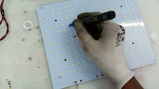 How to Find faulty LED On LED PCB of Flood light using 1500mA Driver 