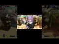 KOF XV Elizabeth as Mejiro McQueen SKIL 3POWER MAX 6HIT #kofxv #shorts #2k 💚
