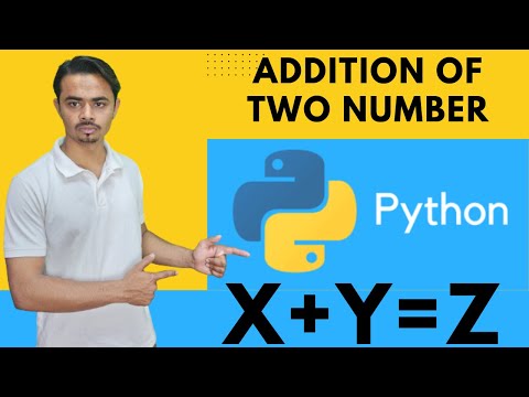 Addition of Two Numbers in Python | Python | @compunet infosy