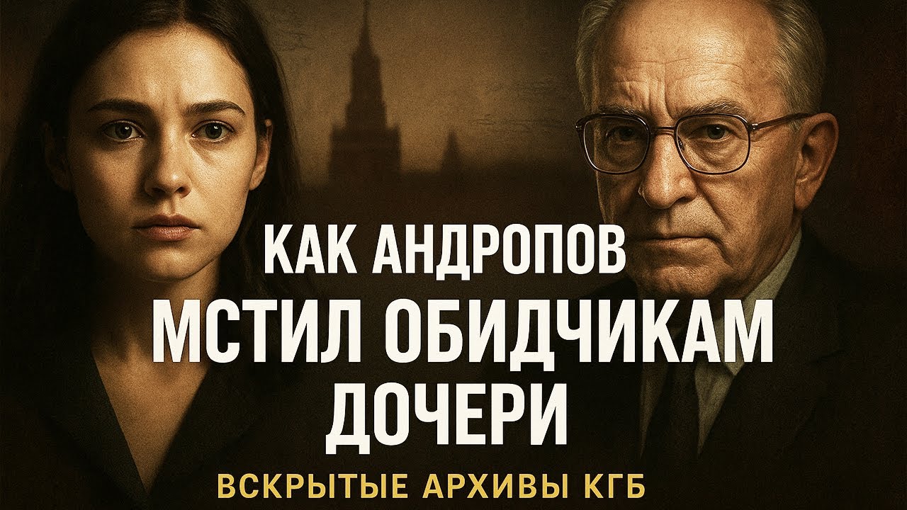 Как Андропов ОТОМСТИЛ насильникам своей дочки! КГБ Работало Без Пощады!!!