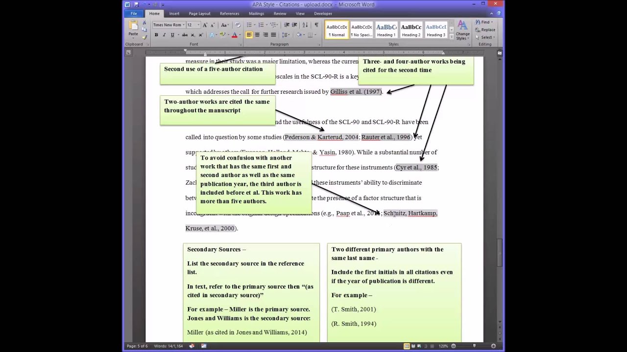 The Good Doctor Apa Citation