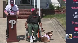 Phillies Surprise Pennsauken Military Veteran