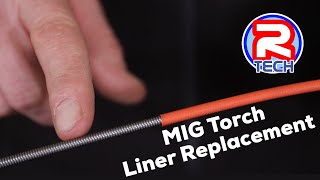 How To - Euro MIG Torch Liner Replacement - R-Tech MB15 - MIG Welding - Welding Tips Wealth