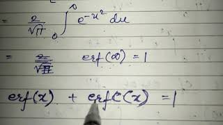 Engg Maths 2 (error function) part 1