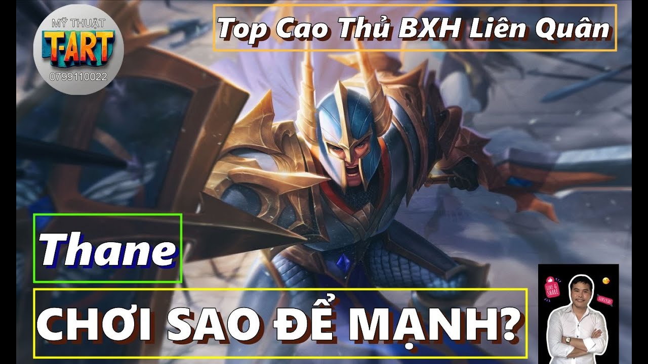 AOV – Top Thane Liên Quân 2025 – Cách Chơi, Build Đồ & Combo Cực Mạnh!