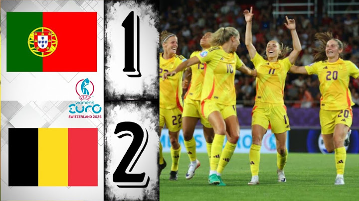 But de Janice Cayman 90+6 | Portugal F vs Belgique F 1-2 | Résumé | UEFA Euro féminin 2025