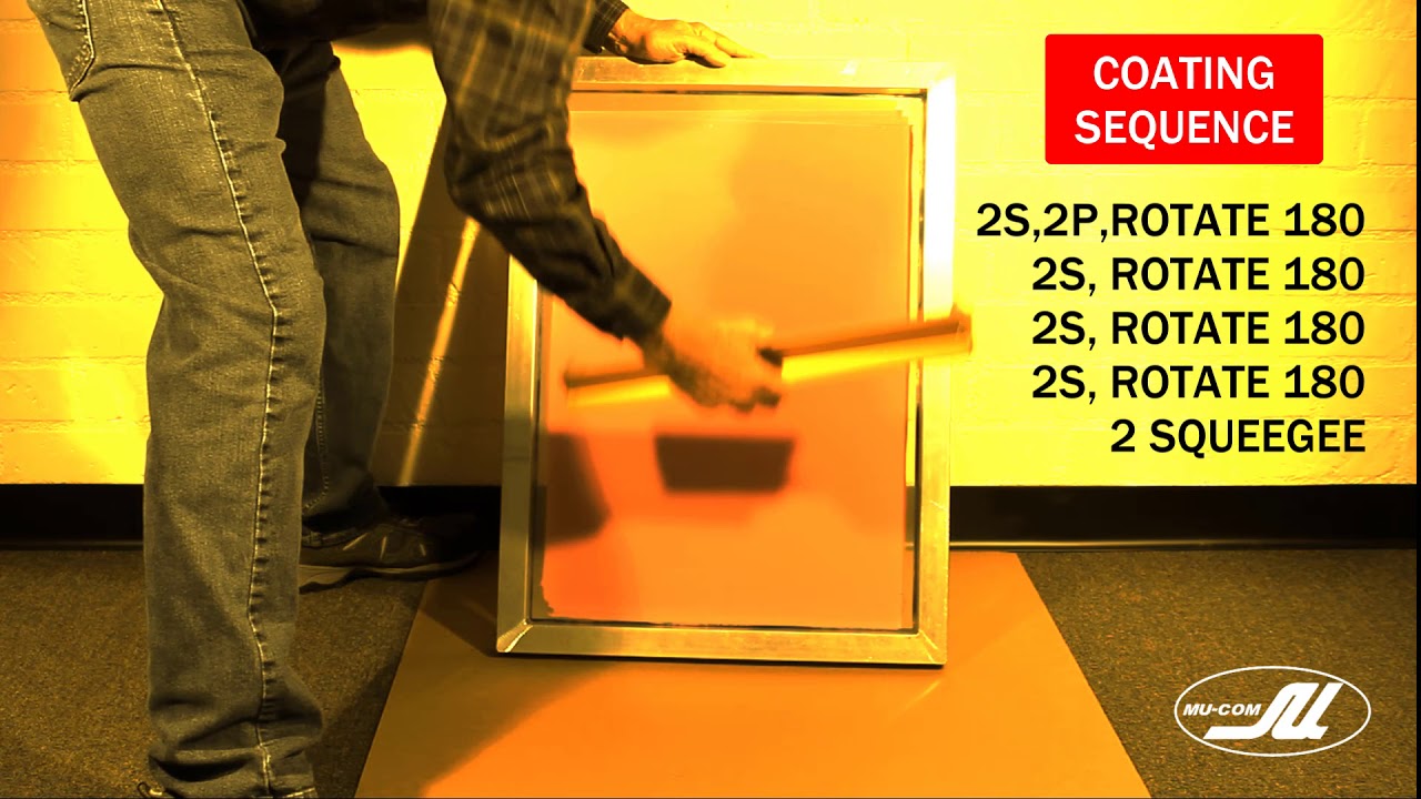 How to make thick stencils with Aquasol HS