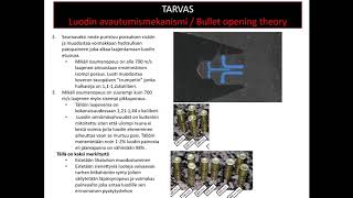 Tarvas Luodin Aukeamisen Teoria