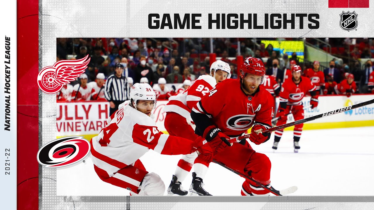 Hurricanes drop embarrassing loss to Red Wings in Jordan Staal's 1'000th  game - Canes Country