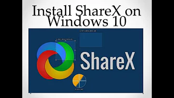 Install ShareX on windows 10