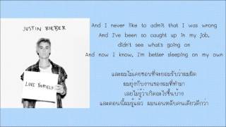 Justin Bieber - Love Yourself (ThaiSub-แปลไทย-ซับไทย)