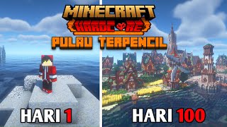 100 HARI MINECRAFT TAPI PULAU TERPENCIL