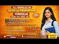 RATIO AND PROPORTION All Formulas and Tricks ( Part - 2 ) | DSSSB Maths | SSC | KVS | EMRS