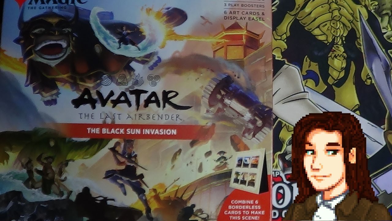 Boîte Scénique Magic: The Gathering – Avatar, Le Dernier Maître De L’air – The Black Sun Invasion, Version Anglaise