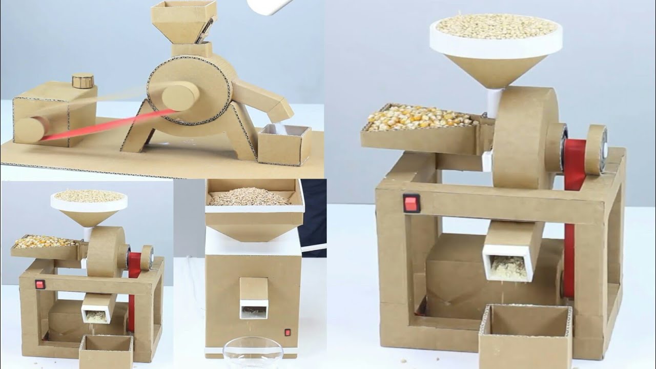 TOP 3 Amazing Grain Mill At Home From Cardboard IT Gadget YouTube top-3-amazing-grain-mill-at-home-from-cardboard-it-gadget-youtube
