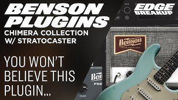 Stratocaster Tones from a Plugin?! Benson Amps Plugin Demo (Chimera Collection by Mixwave)