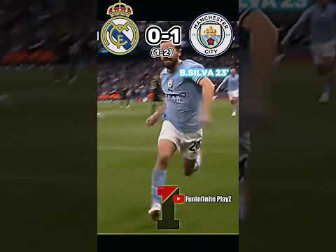 Manchester City Vs Real Madrid 4-0 | FunInfinitePlayZ | #funinfiniteplayz #mancity #realmadrid