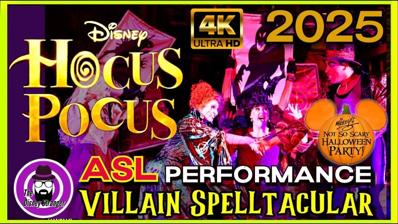 HOCUS POCUS VILLAIN SPELLTACULAR  | ASL PERFROMANCE | AMERICAN SIGN LANGUAGEk 3 #mnsshp #hocuspocus2