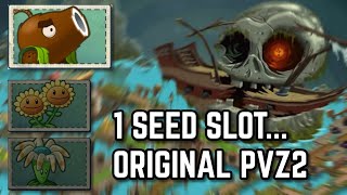 Can you beat CLASSIC Plants vs. Zombies 2 with only ONE seed slot? Challenge