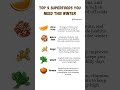 I Ate These 5 Foods All Winter &amp; Never Caught a Cold #dietotox #shorts #healthyfood # #winterfruits