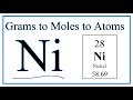 Moles and Atomic Conversions
