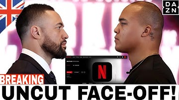 Netflix UNCUT_ JOSEPH PARKER VS FABIO WARDLEY Face To Face Turns
