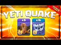 INSANE 18 x YETI + 8 x EARTHQUAKE Spells TH14 Attack Strategy | Clash of Clans
