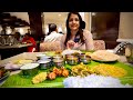 Tasting bengalurus popular nagarjuna andhra veg meals after ages 100 veg bhojanam paneer sholay