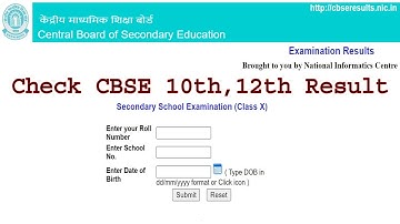 cbse 10th 12th result dekhna seekhen. | how to check cbse result 2022