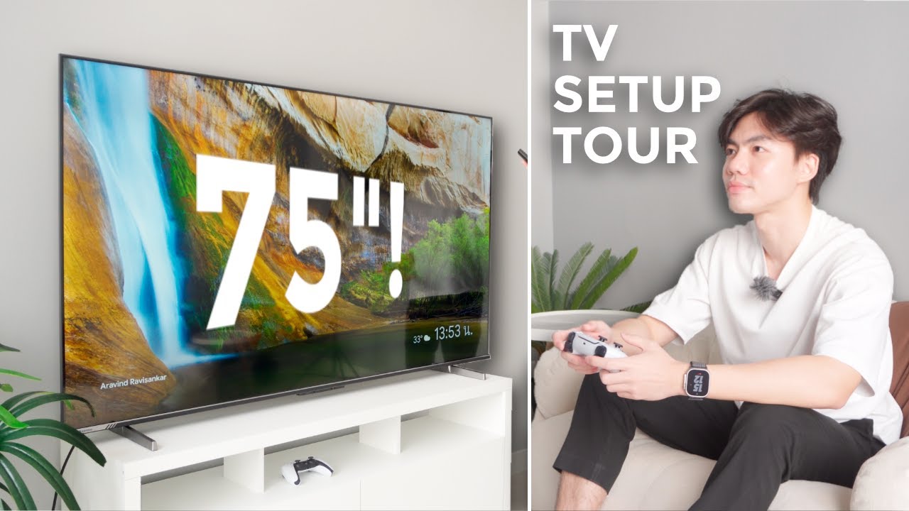 TV Room Tour ทัวร์ห้องนั่งชิวในสตูดิโอของผม! | bomyanapat