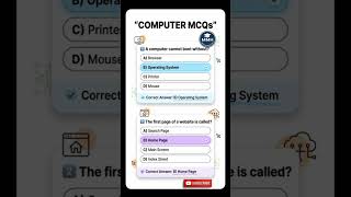 🔥 Computer MCQs Challenge | Test Your Basic Computer Knowledge 💻 #mcqs