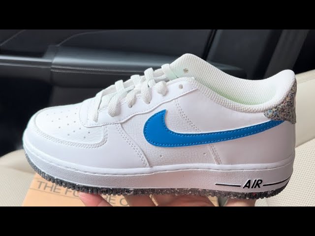 Nike (GS) Air Force 1 LV8 White/Coconut Milk-Mint Foam