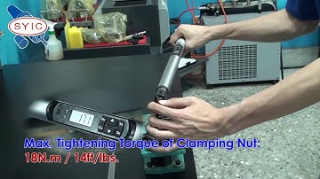 SYIC 心源 - Operation of Torque Wrench for ER Collet Chuck-M Type