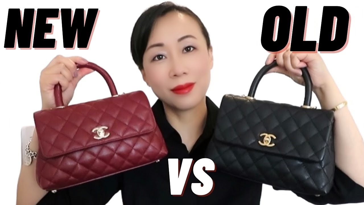 NEW CHANEL 21A COCO HANDLE COMPARISON, New Vs Old Version, Features,  Capacity, Strap