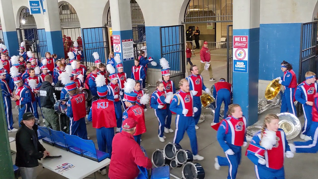 Hog Calling Time - KU Marching Jayhawks 10-23-2021 vs OU