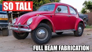 The Barn Find Bug Gets LIFTED! (How To Cut And Turn A Beam)