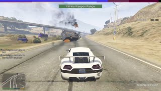 Gta 5 Chaos Mod Fav Effects & Rainbomizer 4.1 - Full Game Part 4 (no Commentary This Part)
