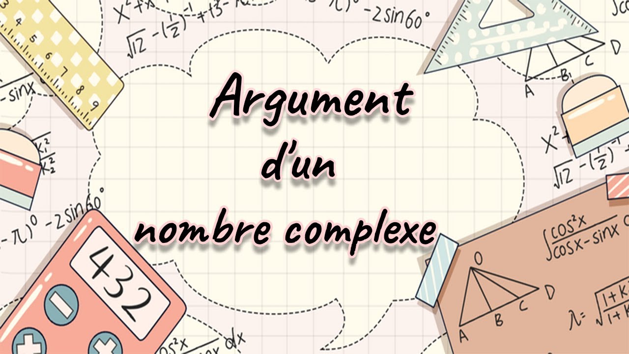 Argument D un Nombre Complexe YouTube Argument d un nombre complexe youtube