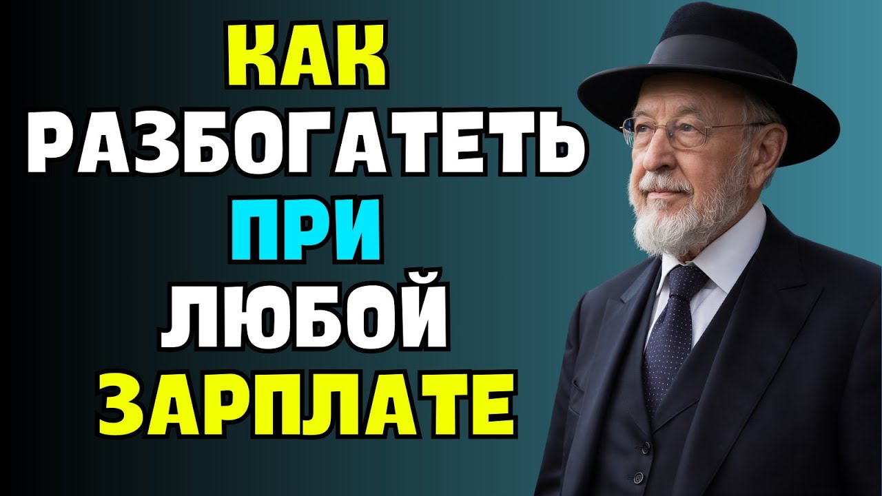 От крошечной зарплаты к миллионам: Еврейская Финансовая Мудрость, которая работает всегда
