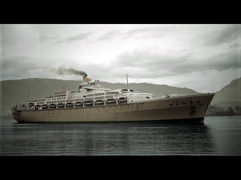 s.s. Oriana - The last Orient Line ship - commercial filmwork