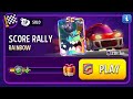 Score rally rainbow 2400 solo challenge match masters