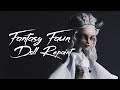 Fantasy Faun Doll Repaint | Custom Body Mods | Monster high OOAK | etellan