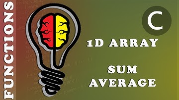 Algorithmics & Programming - Exercise - 1D Array - Sum and Average