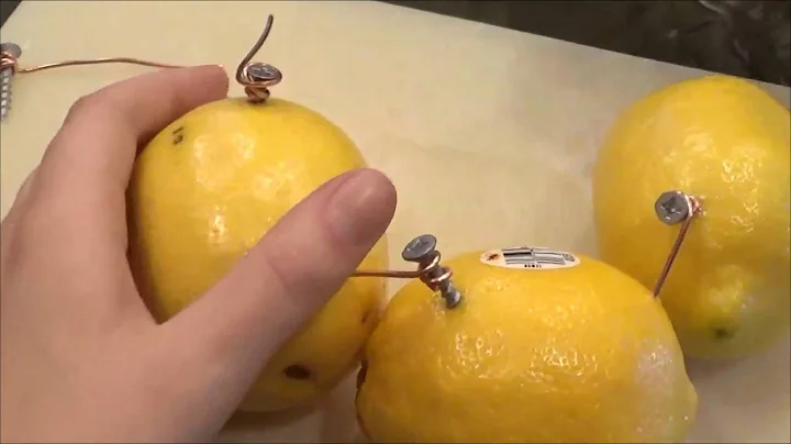 How To Make A Lemon Battery By Renae