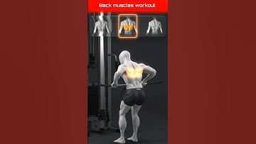 Top 9 Back Exercises to Build Strength and Size in the Gym #workout #backexercise #shorts #back