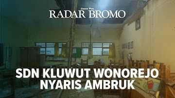 SDN KLUWUT RUSAK PARAH, BELAJAR-MENGAJAR DIPINDAH